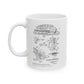 Vintage Patent Ceramic Mug, 11oz no.3