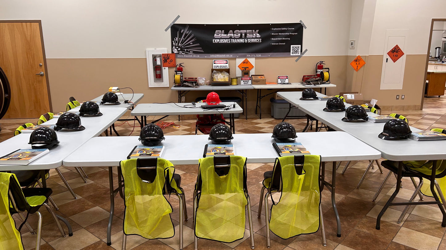 Explosives Safety Course for Beaver Dam Blasting, Saskatoon, Sk 18-19 July 2026 Electrical
